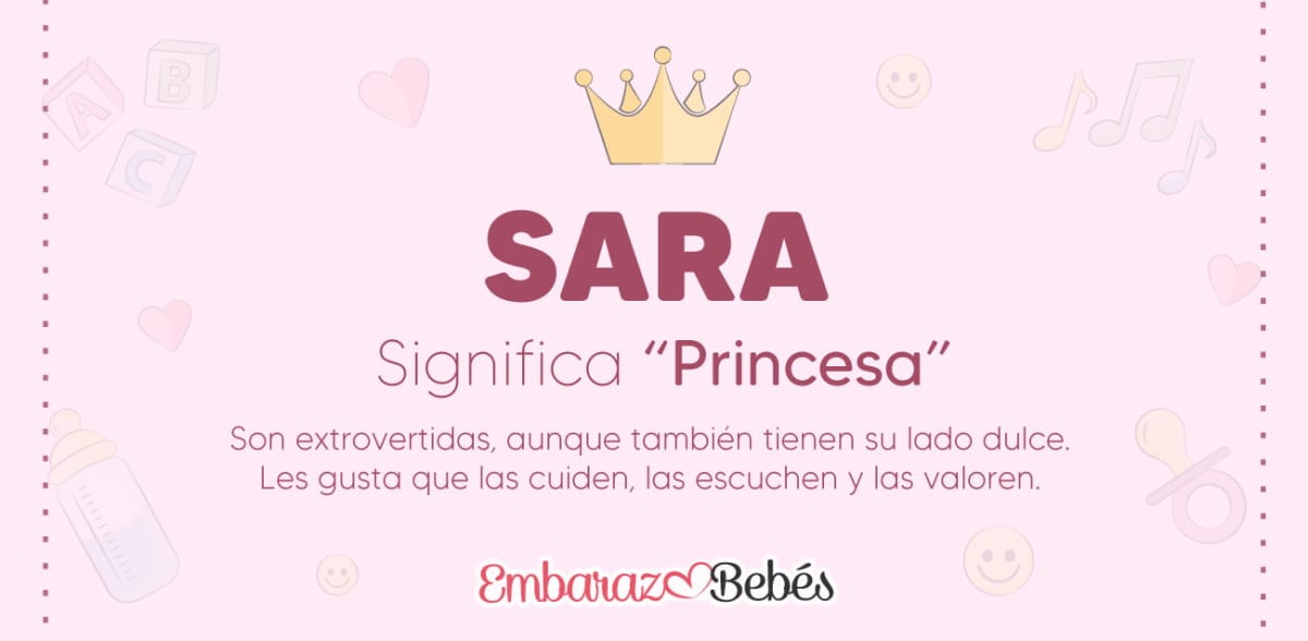 Significado del nombre Sara