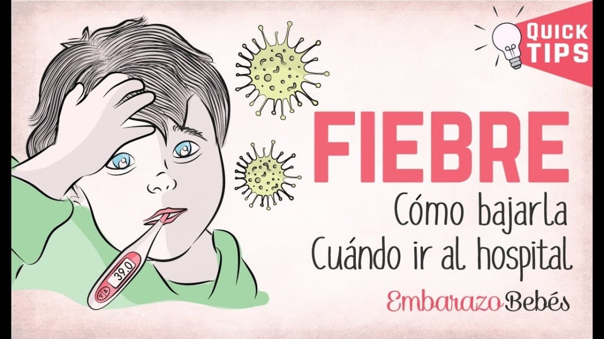Bebé con fiebre: Causas y cómo tomar la temperatura