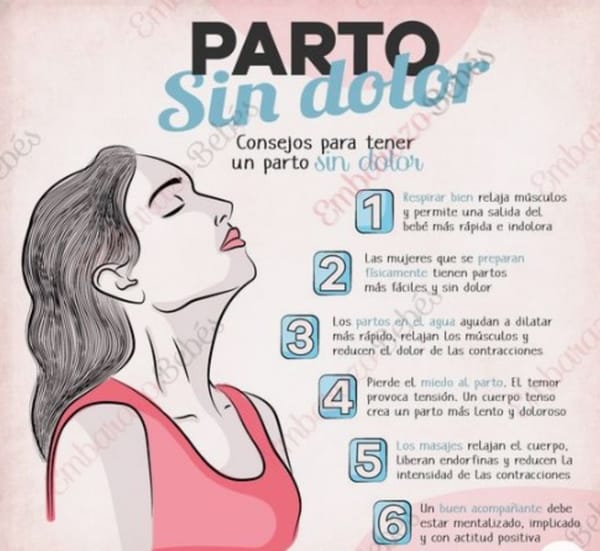 Parto sin dolor: técnicas y cómo lograrlo