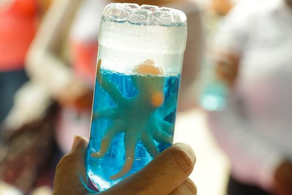 Cómo hacer botellas sensoriales paso a paso